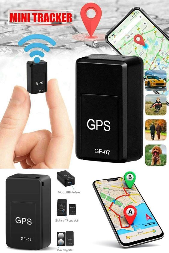 Mini GPS Car Tracker For Motorcycle Bicycle Vehicle Pets Children